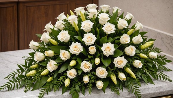 Bouquets de fleurs pour deuil : un langage typique pour exprimer le respect et la compassion